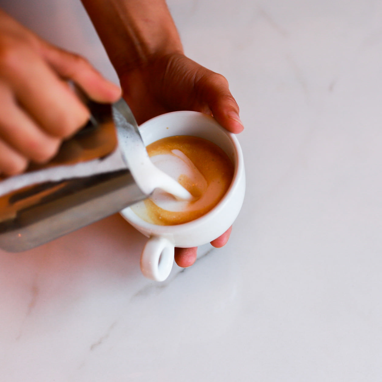 Une boisson au café